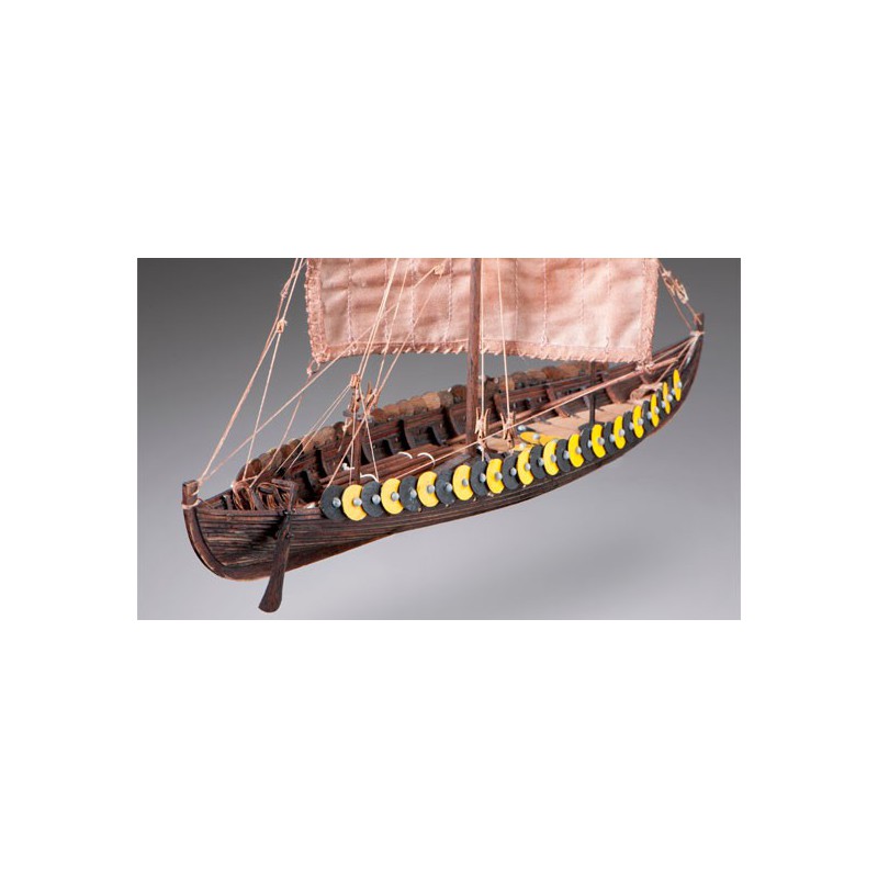 Viking gokstad static boat 1/72 | Scientific-MHD