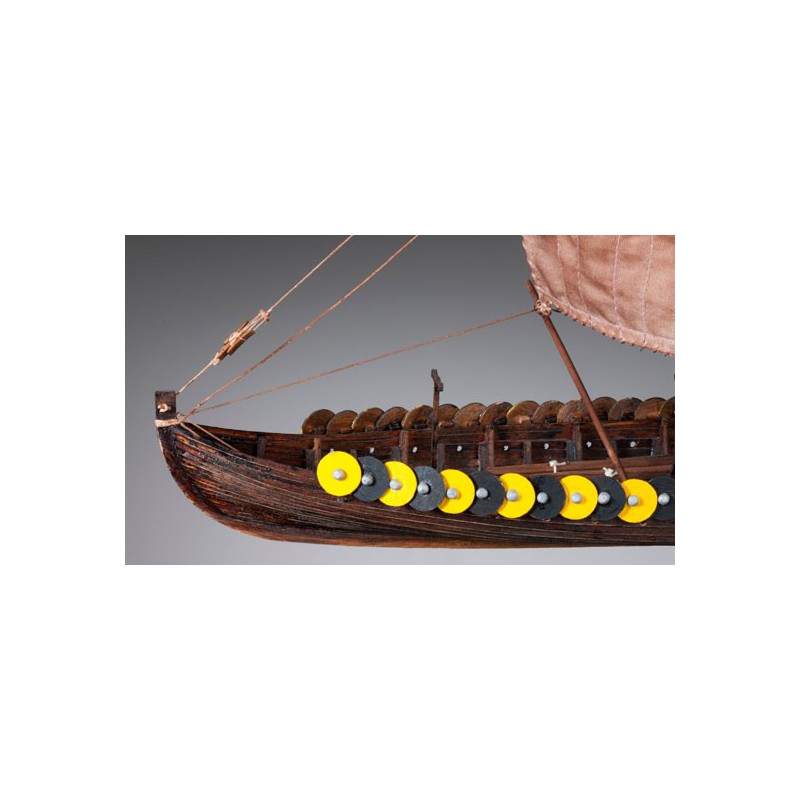 Viking gokstad static boat 1/72 | Scientific-MHD