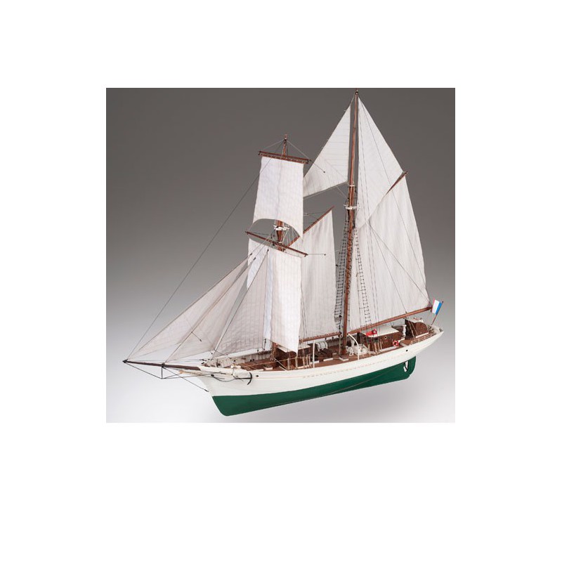 Static boat the beautiful hen 1/50 | Scientific-MHD