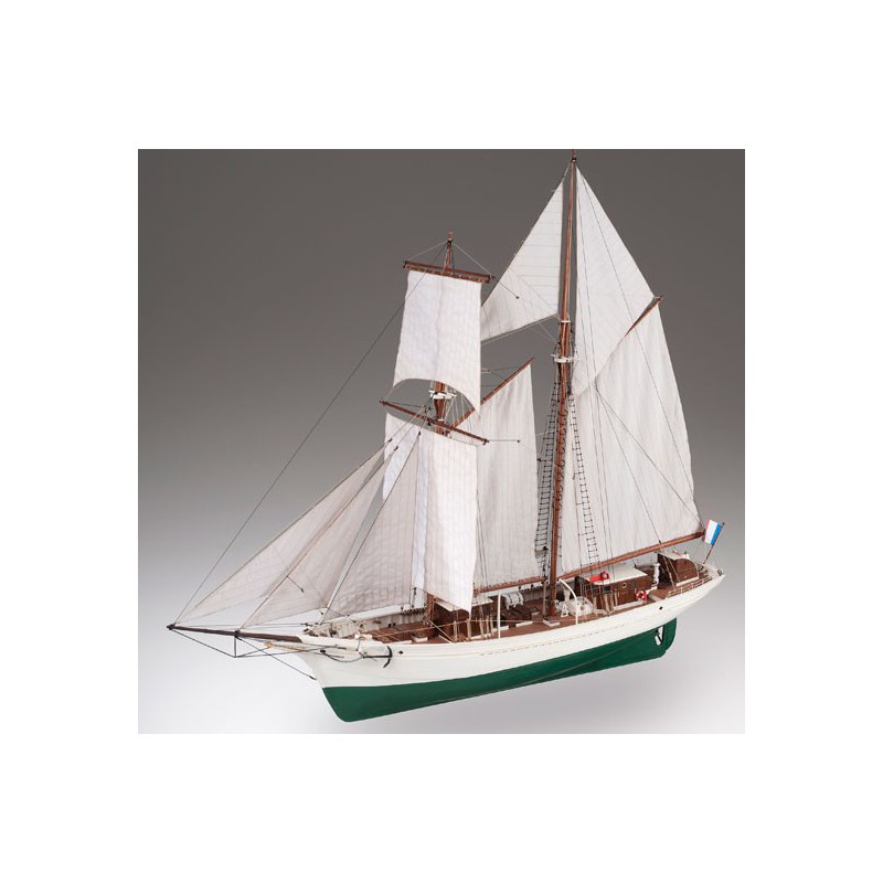 Static boat the beautiful hen 1/50 | Scientific-MHD