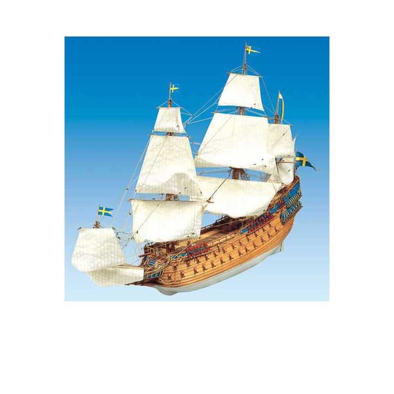 Wasa static boat 1/75 | Scientific-MHD