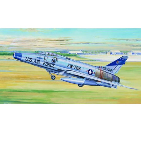F-100D plastic plane model "super saber" F-100D plastic plane model "super saber" | Scientific-MHD