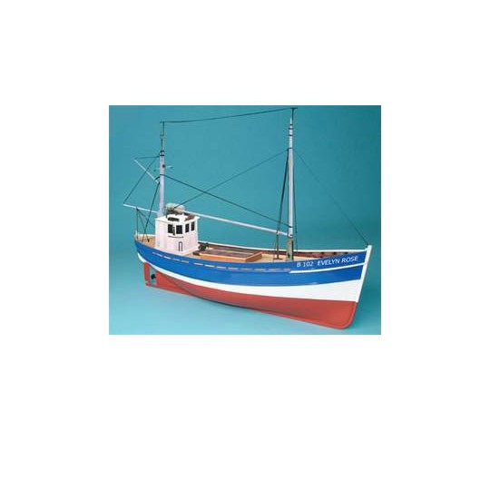 Electric boat radio controlled Evelyn Rose RC 1/20 Electric boat radio controlled Evelyn Rose RC 1/20 | Scientific-MHD