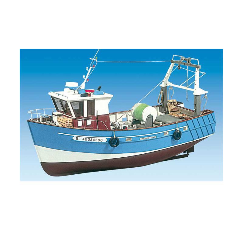 Radiocheted electric boat Boulognes Etaples RC 1/20 | Scientific-MHD