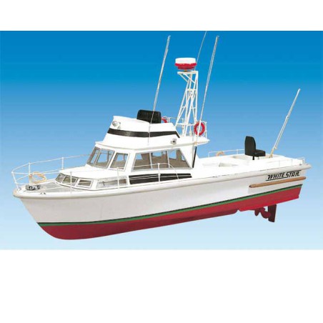 White Star RC 1/15 radio -controlled electric boat | Scientific-MHD White Star RC 1/15 radio -controlled electric boat | Scientific-MHD