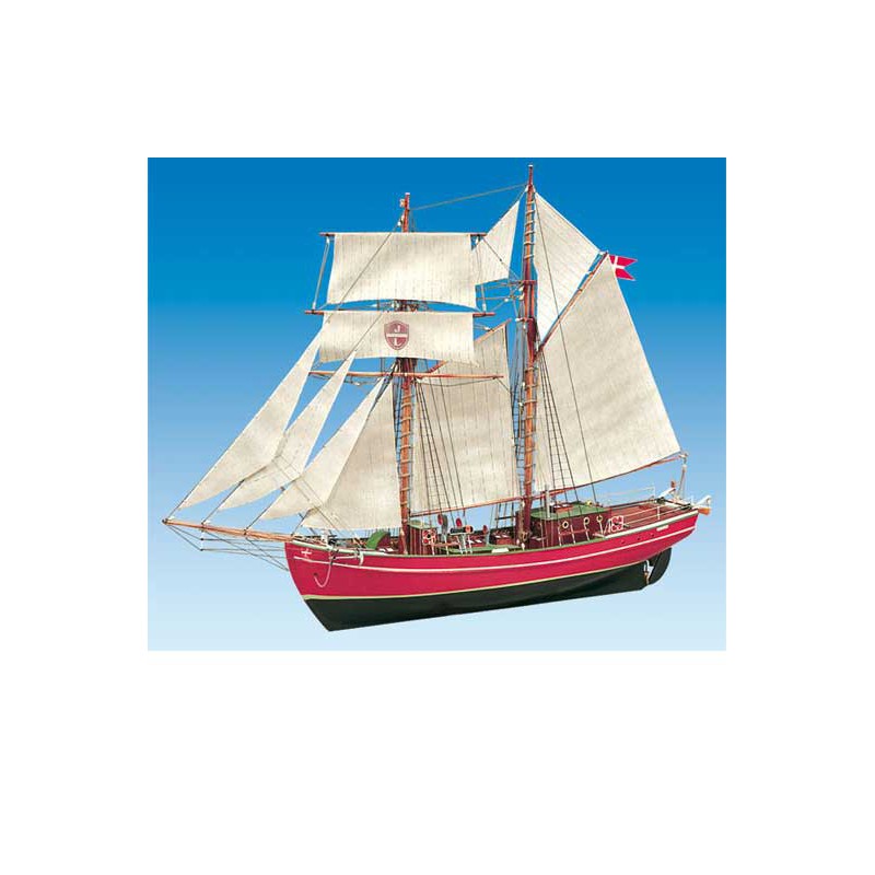 Static boat Lilla Dan 1/50 | Scientific-MHD