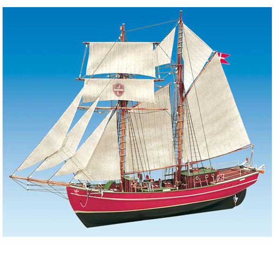 Static boat Lilla Dan 1/50 | Scientific-MHD
