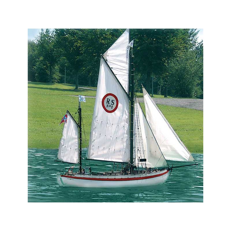 Electric boat radio controlled Colin Archer R/C 1/15 | Scientific-MHD