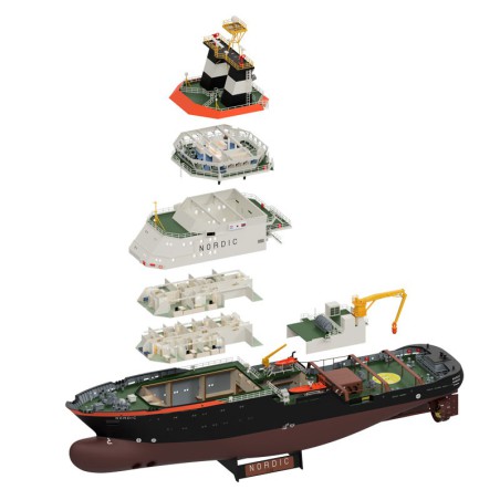 Nordic Tug Boat 1/72 radio -controlled electric boat | Scientific-MHD Nordic Tug Boat 1/72 radio -controlled electric boat | Scientific-MHD