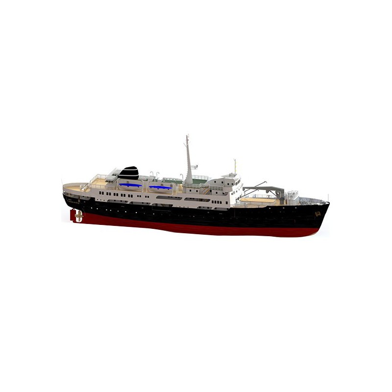 Radio electric boat M/S Finnmarken 1/60 | Scientific-MHD
