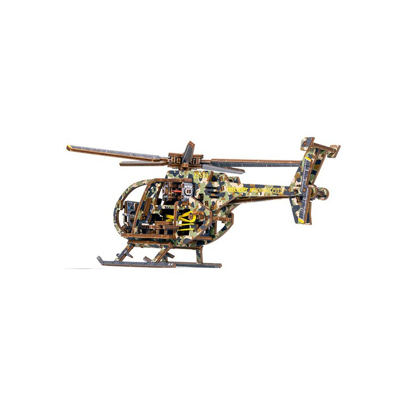 Intermediate Mechanical 3D puzzle for limited edition helicopter model | Scientific-MHD