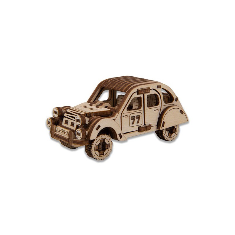 Easy mechanical 3D puzzle for rally model because 2 superfast | Scientific-MHD