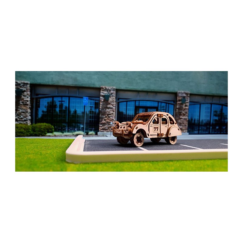 Easy mechanical 3D puzzle for rally model because 2 superfast | Scientific-MHD