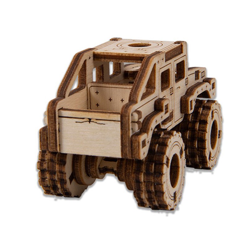 Easy mechanical 3D puzzle for Monster Truck 2 SuperFast model | Scientific-MHD