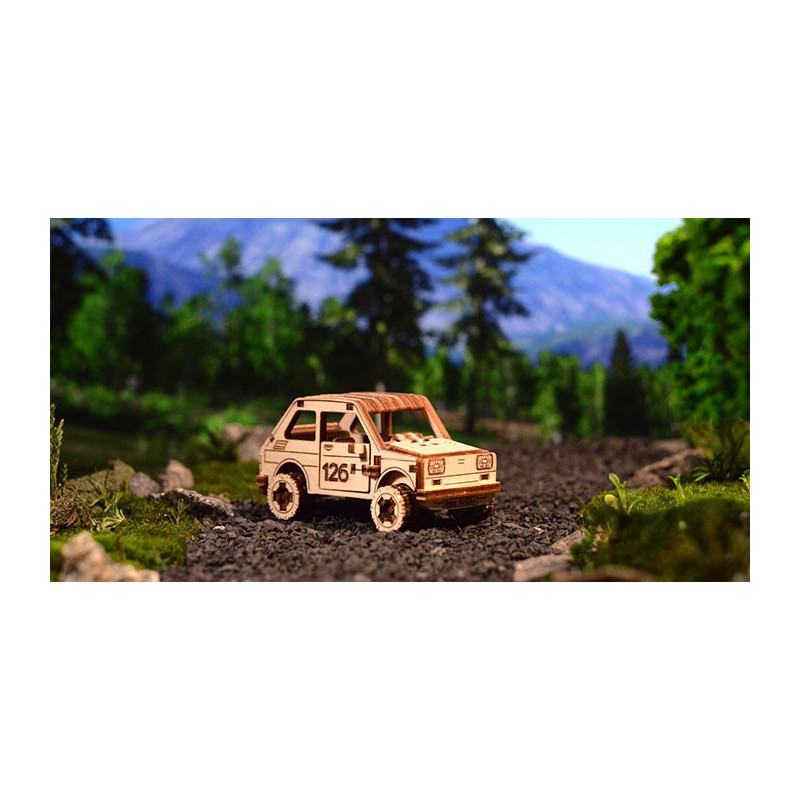 Easy mechanical 3D puzzle for rally model because 3 superfast | Scientific-MHD