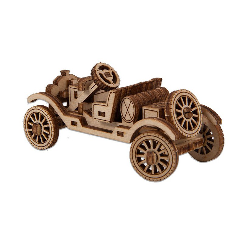 Easy mechanical 3D puzzle for Retro SuperFast Auto Model | Scientific-MHD