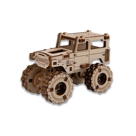 Easy mechanical 3D puzzle for Monster Truck 5 SuperFast model Easy mechanical 3D puzzle for Monster Truck 5 SuperFast model | Scientific-MHD