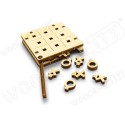 Easy mechanical 3D puzzle for small game tic tac toe n ° 1 model | Scientific-MHD Easy mechanical 3D puzzle for small game tic tac toe n ° 1 model | Scientific-MHD