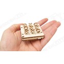 Easy mechanical 3D puzzle for small game tic tac toe n ° 1 model | Scientific-MHD Easy mechanical 3D puzzle for small game tic tac toe n ° 1 model | Scientific-MHD