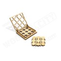 Easy Mechanical 3D puzzle for small game tic tac toe n ° 2 model | Scientific-MHD Easy Mechanical 3D puzzle for small game tic tac toe n ° 2 model | Scientific-MHD