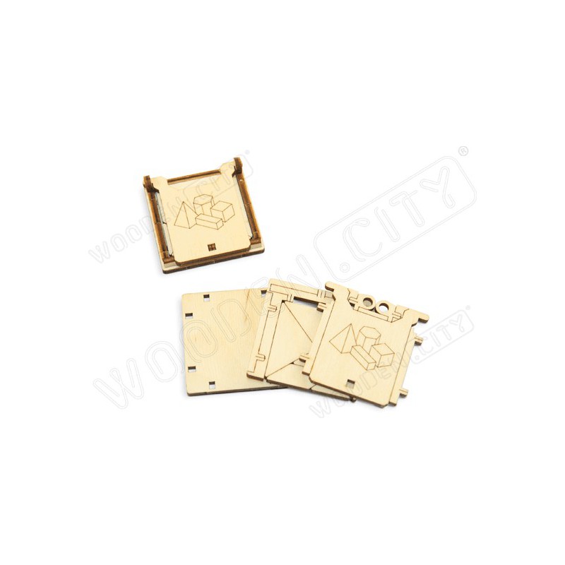 Easy Mechanical 3D puzzle for Small Tangram board model | Scientific-MHD