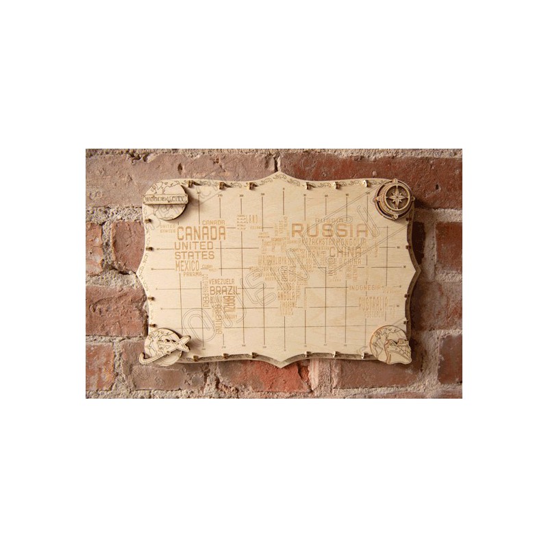 Easy Mechanical 3D puzzle for Model World Card Shipping Series Words | Scientific-MHD Easy Mechanical 3D puzzle for Model World Card Shipping Series Words | Scientific-MHD