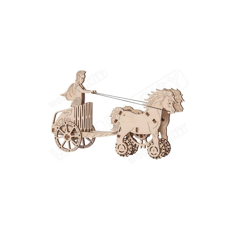 Easy mechanical 3D puzzle for Roman charcoal model | Scientific-MHD