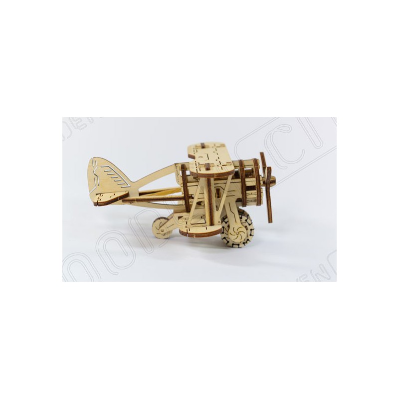 Easy mechanical 3D puzzle for biplane model | Scientific-MHD