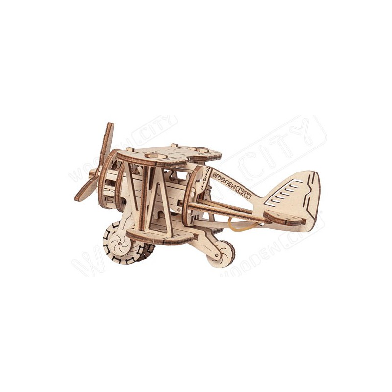 Easy mechanical 3D puzzle for biplane model | Scientific-MHD