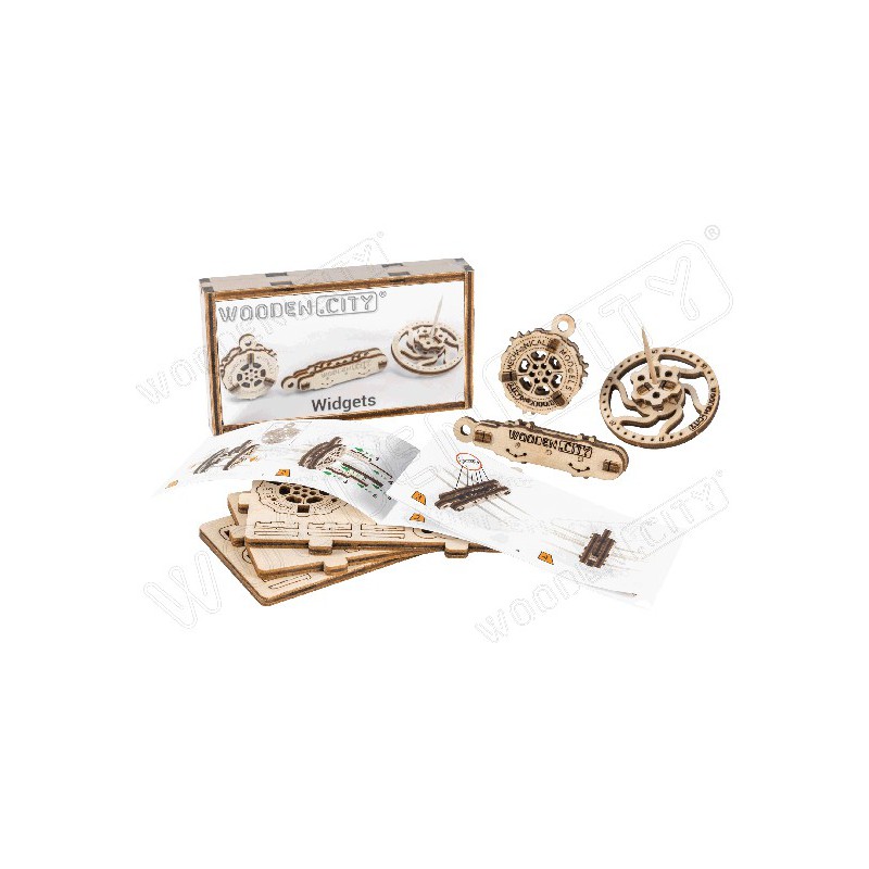 Easy mechanical 3D puzzle for widget model | Scientific-MHD