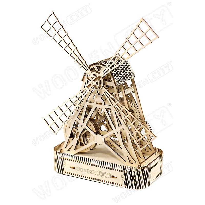 Intermediate Mechanical 3D puzzle for mill model | Scientific-MHD