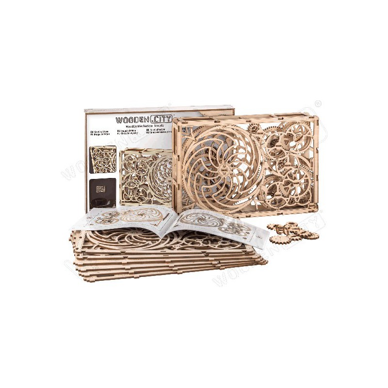 Intermediate mechanical 3D puzzle for kinetic image model | Scientific-MHD