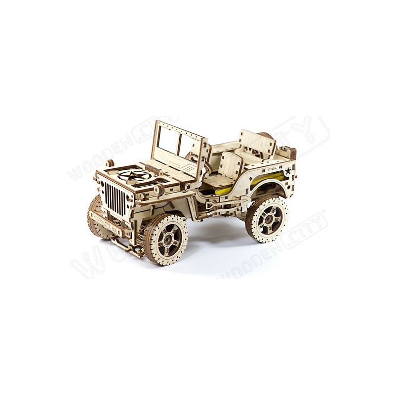 Mechanical 3D Puzzle Jeep 4x4 | Scientific-MHD