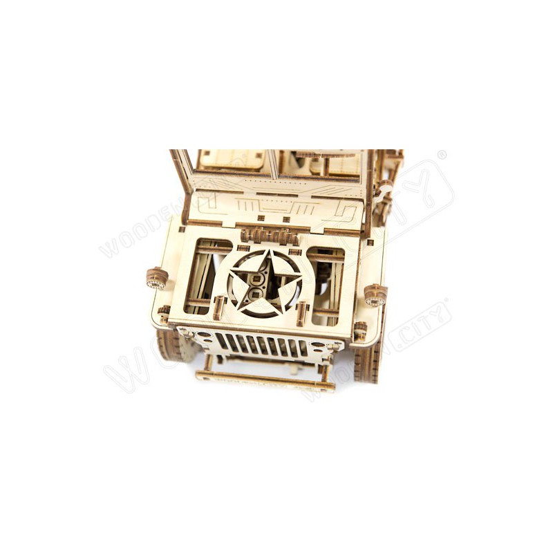 Mechanical 3D Puzzle Jeep 4x4 | Scientific-MHD