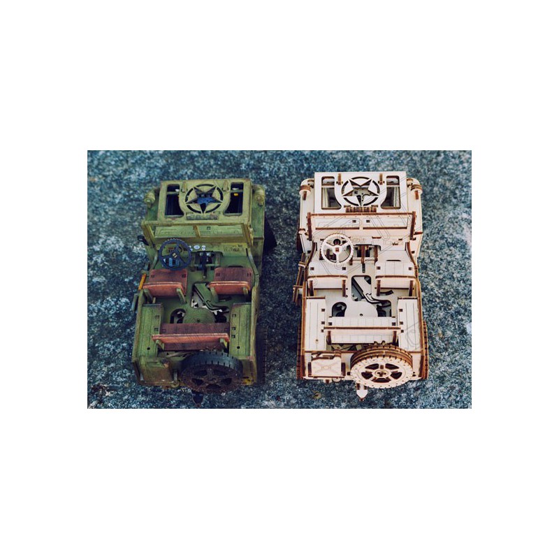 Mechanical 3D Puzzle Jeep 4x4 | Scientific-MHD
