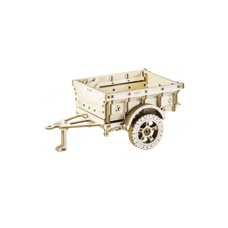 Intermediate mechanical 3D puzzle for trailer model | Scientific-MHD