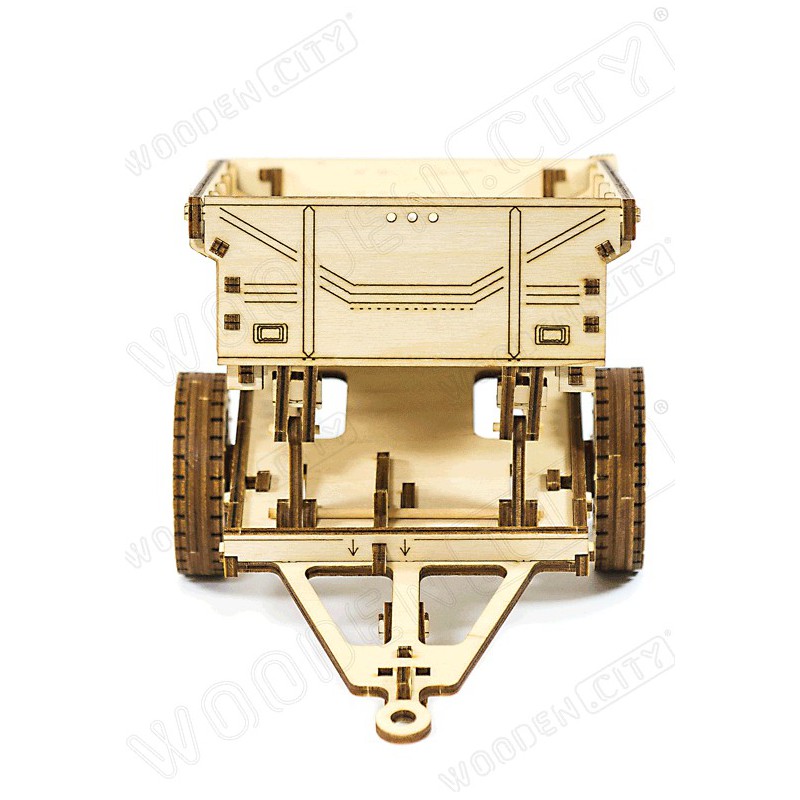 Intermediate mechanical 3D puzzle for trailer model | Scientific-MHD