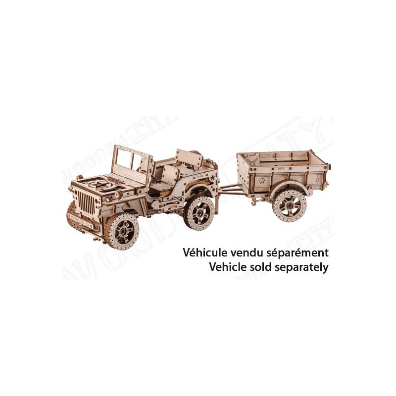 Intermediate mechanical 3D puzzle for trailer model | Scientific-MHD