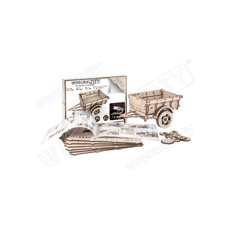 Intermediate mechanical 3D puzzle for trailer model | Scientific-MHD