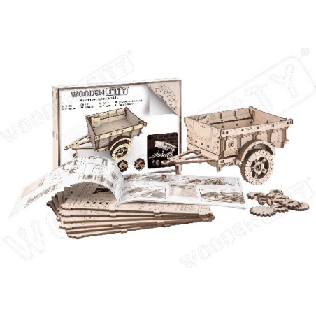 Intermediate mechanical 3D puzzle for trailer model | Scientific-MHD