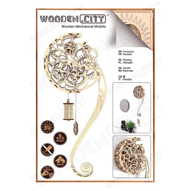 Intermediate Mechanical 3D puzzle for pendulum model | Scientific-MHD