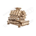 Intermediate mechanical 3D puzzle for V8 engine model | Scientific-MHD Intermediate mechanical 3D puzzle for V8 engine model | Scientific-MHD