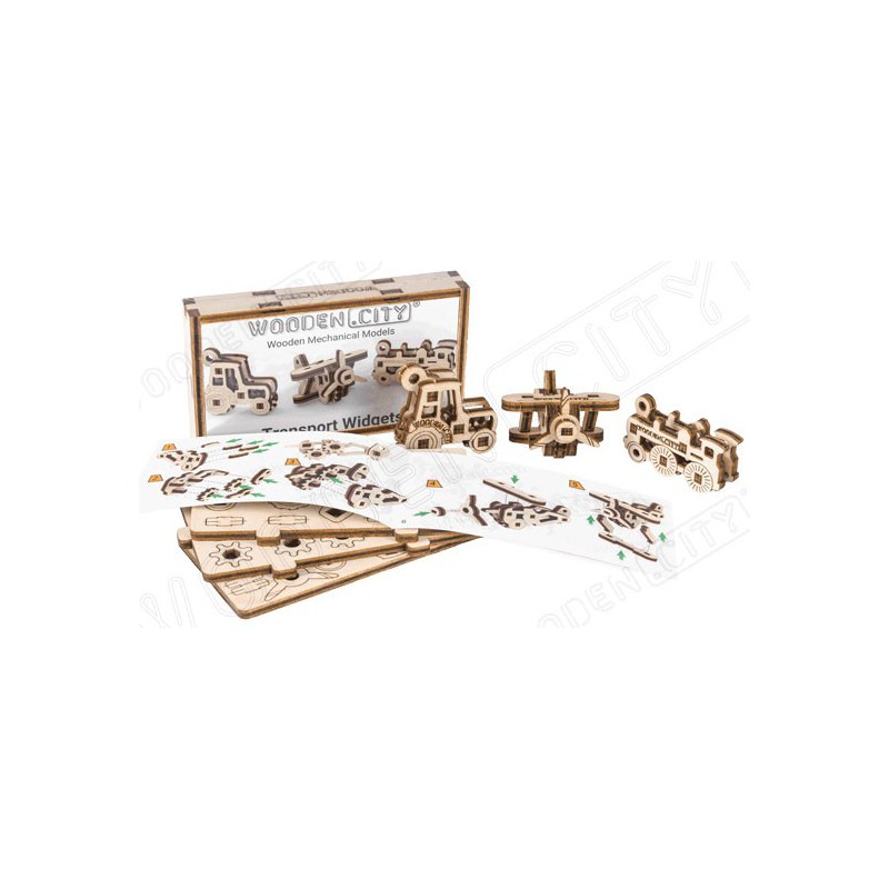 Easy mechanical 3D puzzle for widget transport model | Scientific-MHD