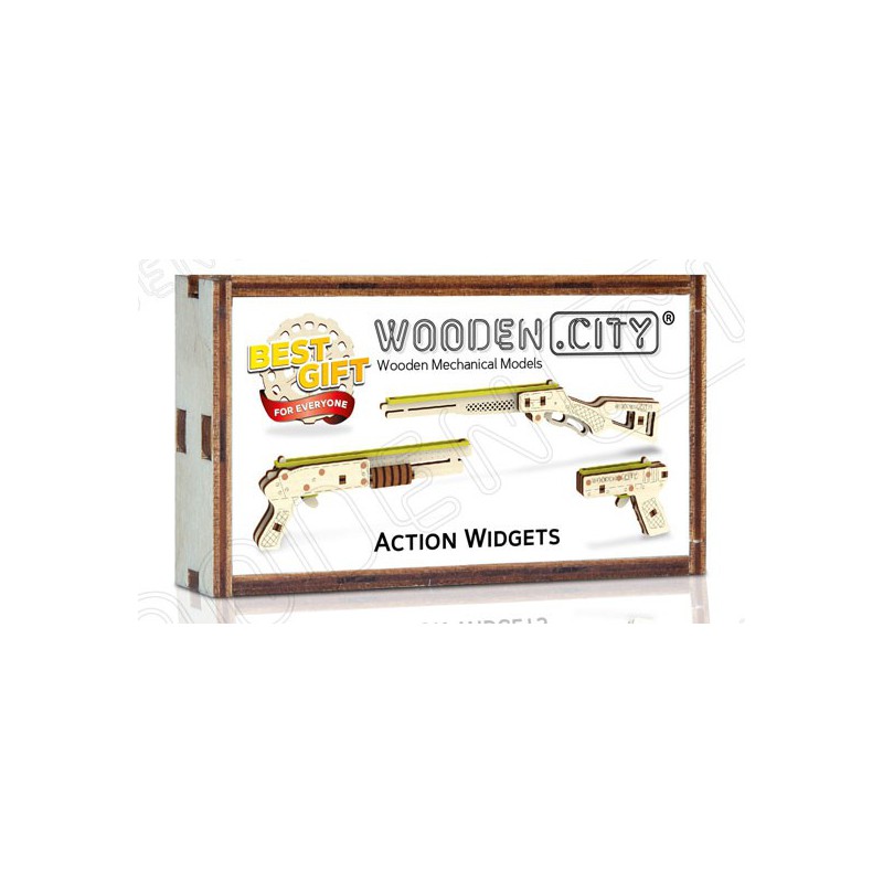 Easy mechanical 3D puzzle for widget cannons model | Scientific-MHD