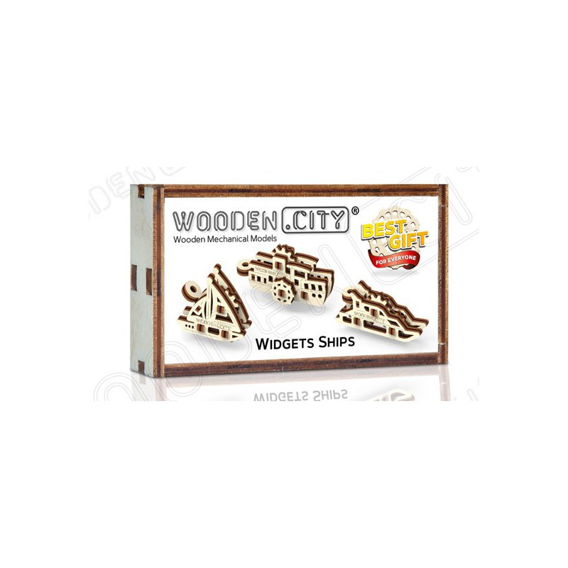 Easy mechanical 3D puzzle for widget boats | Scientific-MHD