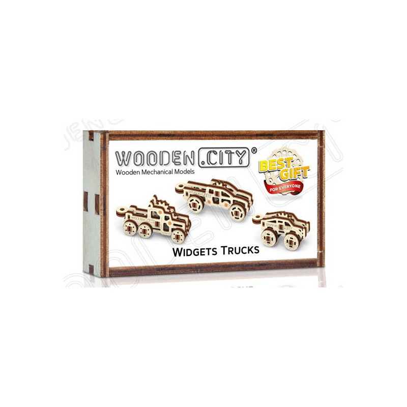 Easy mechanical 3D puzzle for widget truck model | Scientific-MHD