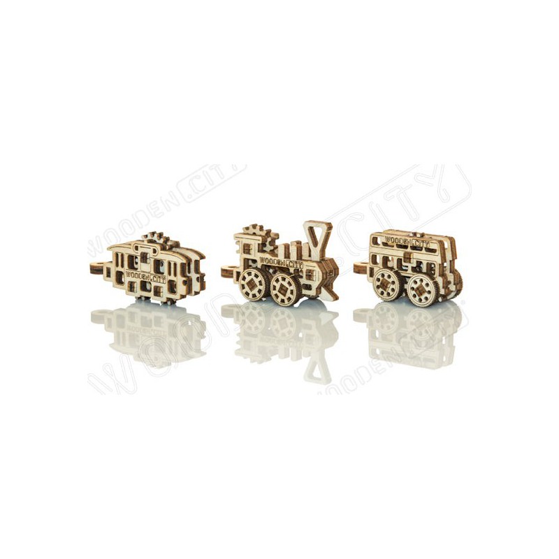 Easy mechanical 3D puzzle for public transport widget model | Scientific-MHD