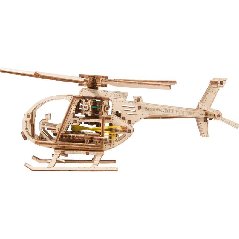 Intermediate Mechanical 3D puzzle for helicopter model | Scientific-MHD