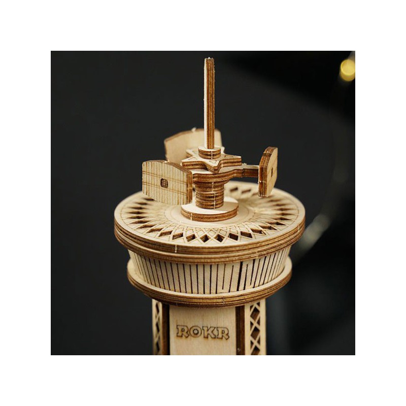 Intermediate mechanical 3D puzzle for model the musical control tower | Scientific-MHD