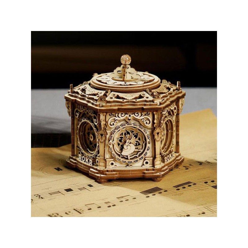 Intermediate Mechanical 3D puzzle for model The Musical Secret Garden | Scientific-MHD